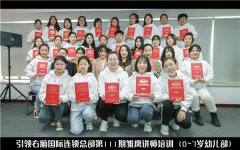 引領右腦第111期幼兒部講師畢業合影